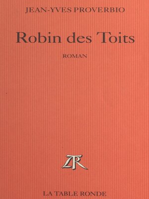 cover image of Robin des Toits